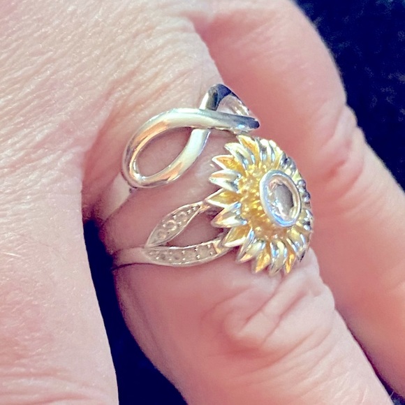 ❤️Valentines Day-Infinity Rings 925 SS & Rose Gold - Picture 13 of 15